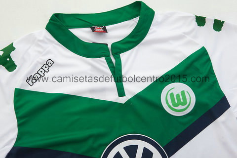 Tailandia Camiseta del Wolfsburg Primera 2015-2016 baratas - Haga un click en la imagen para cerrar